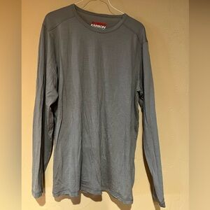 Karbon merino wool men’s long sleeve shirt